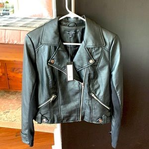 Romeo & Juliet Leather Couture Faux Leather Jacket